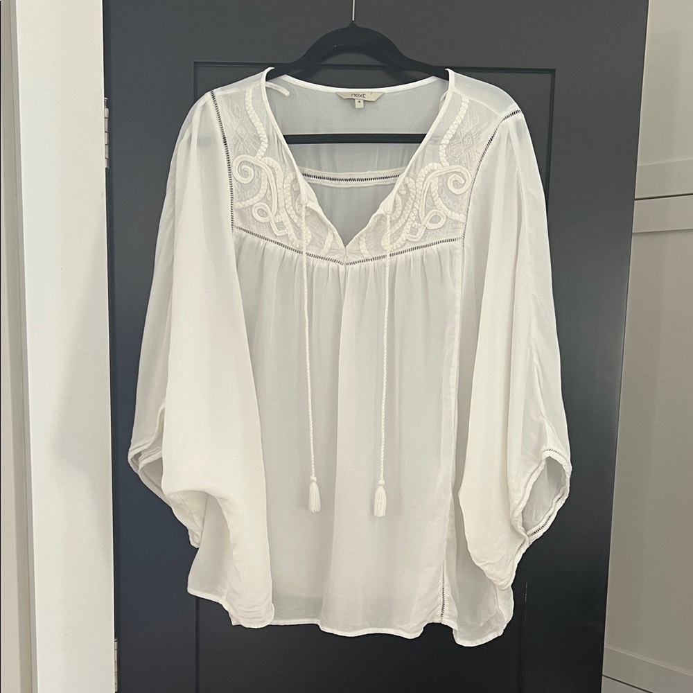 Next White Blouse